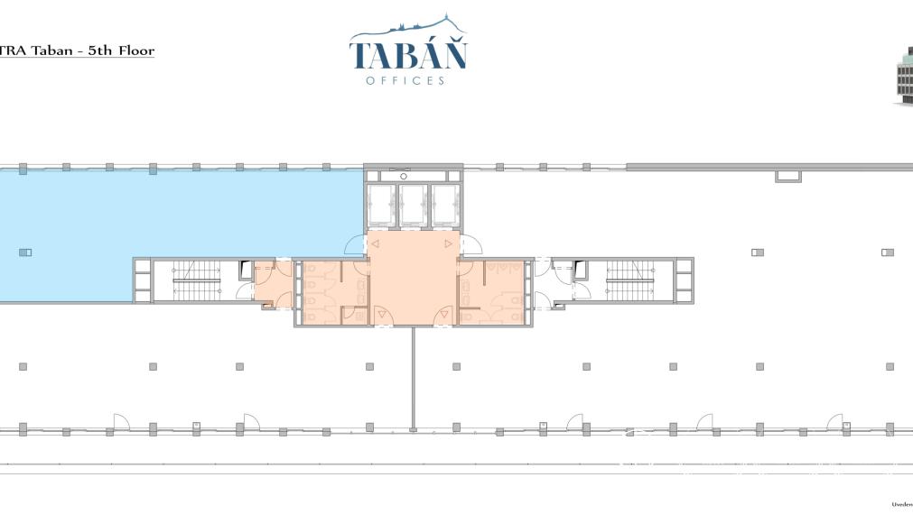 BOSEN | TABÁŇ - prenájom kancelárske priestory 218 m² Tabáň
