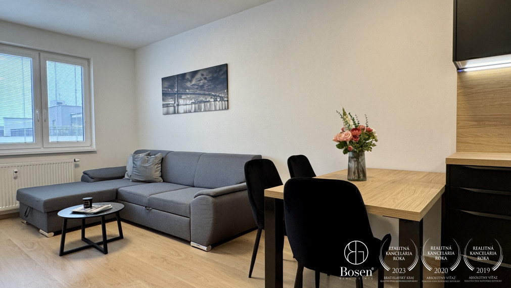 BOSEN | Na prenájom kompletne zariadený 2 izbový byt s loggiou, Trenčín - Na pažiti