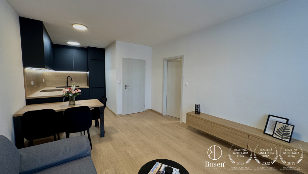 BOSEN | Na prenájom kompletne zariadený 2 izbový byt s loggiou, Trenčín - Na pažiti