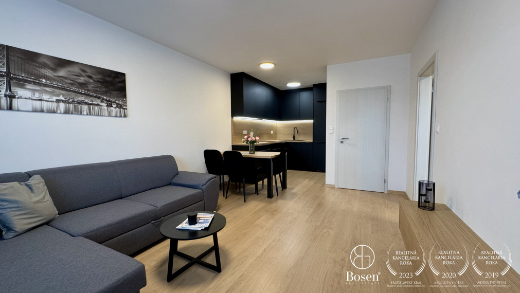 BOSEN | Na prenájom kompletne zariadený 2 izbový byt s loggiou, Trenčín - Na pažiti