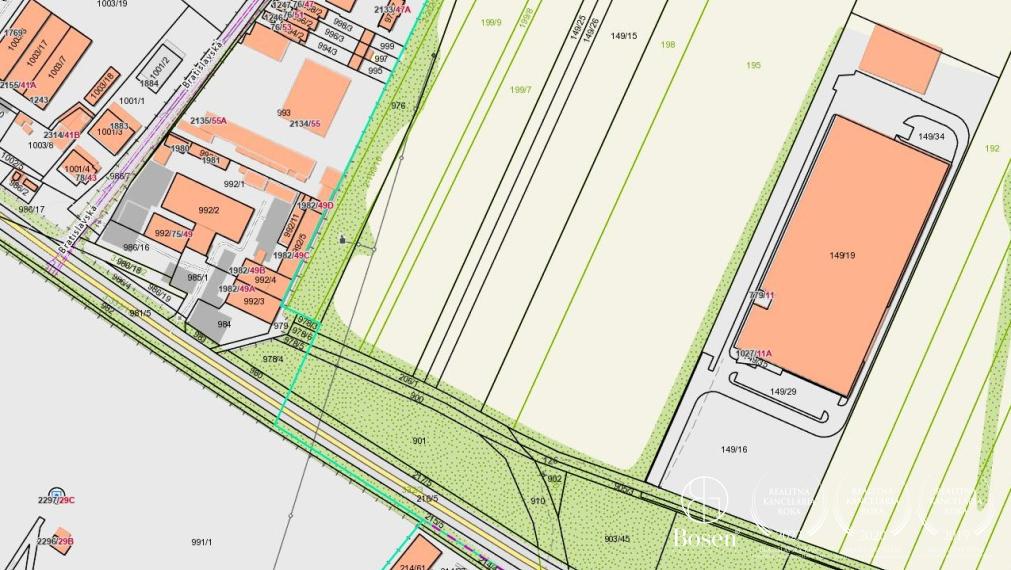 BOSEN | Investičný pozemok pri IMPA a Oktagon Gym v Šamoríne