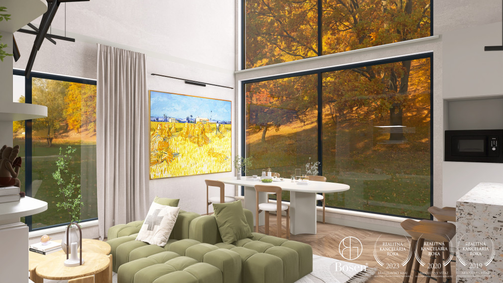 BOSEN | Na predaj rozostavaný dom s projektom, veľkou terasou a pozemkom 1875 m²