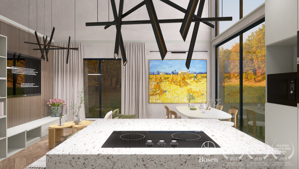 BOSEN | Na predaj rozostavaný dom s projektom, veľkou terasou a pozemkom 1875 m²