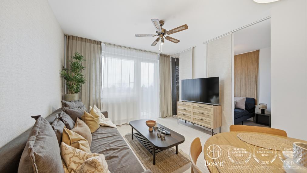 BOSEN | 3 izbový štýlový zariadený byt, Ovocné sady