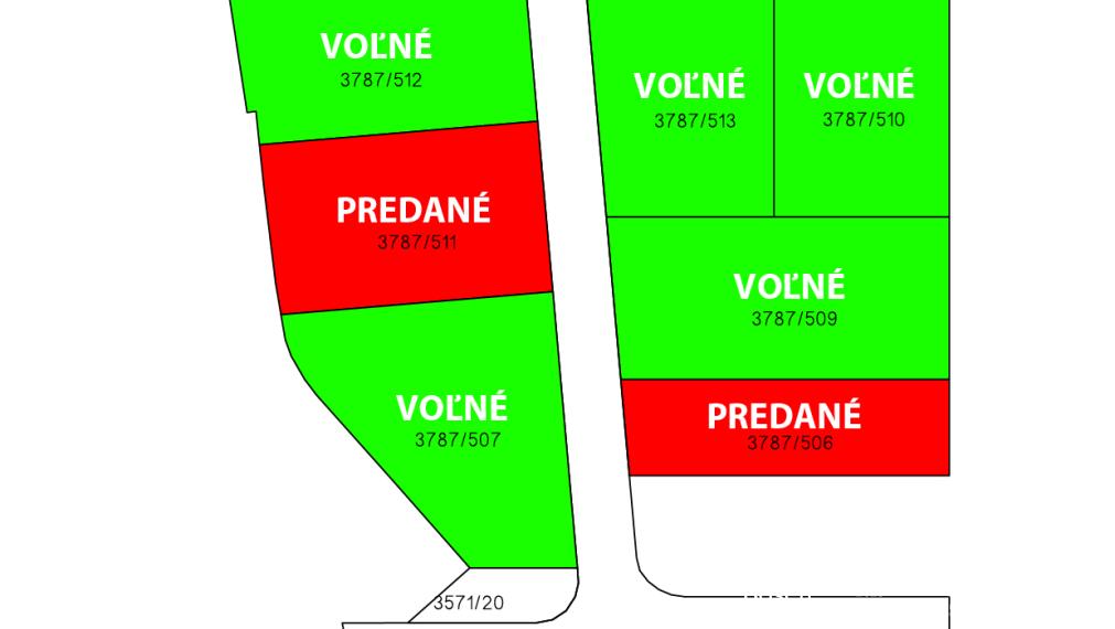 BOSEN | Stavebný pozemok pre rodinný dom, Senica, časť Sotiná - Mlyny, od 616 m2