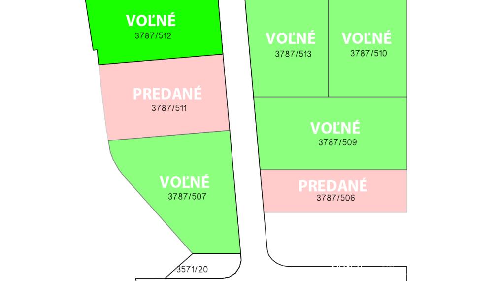 BOSEN | Stavebný pozemok pre rodinný dom, Senica, časť Sotiná - Mlyny, 709 m2