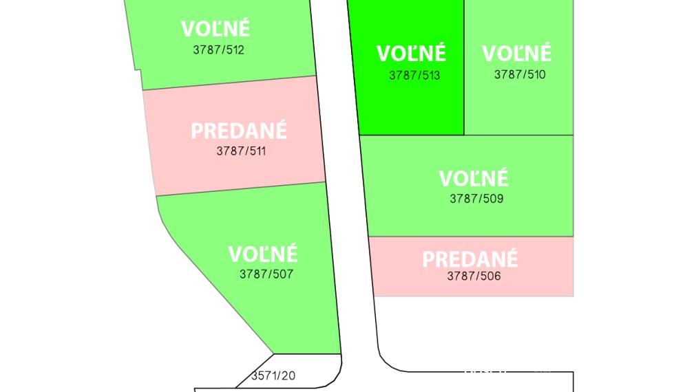 BOSEN | Stavebný pozemok pre rodinný dom, Senica, časť Sotiná - Mlyny, 635 m2