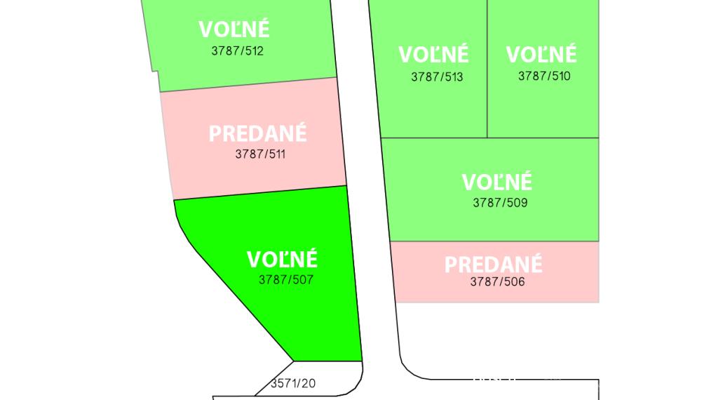 BOSEN | Stavebný pozemok pre rodinný dom, Senica, časť Sotiná - Mlyny, 750 m2
