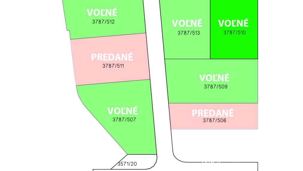 BOSEN | Stavebný pozemok pre rodinný dom, Senica, časť Sotiná - Mlyny, 628 m2