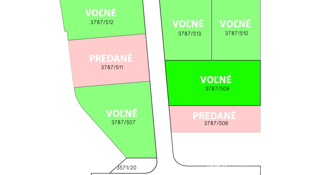 BOSEN | Stavebný pozemok pre rodinný dom, Senica, časť Sotiná - Mlyny, 746 m2