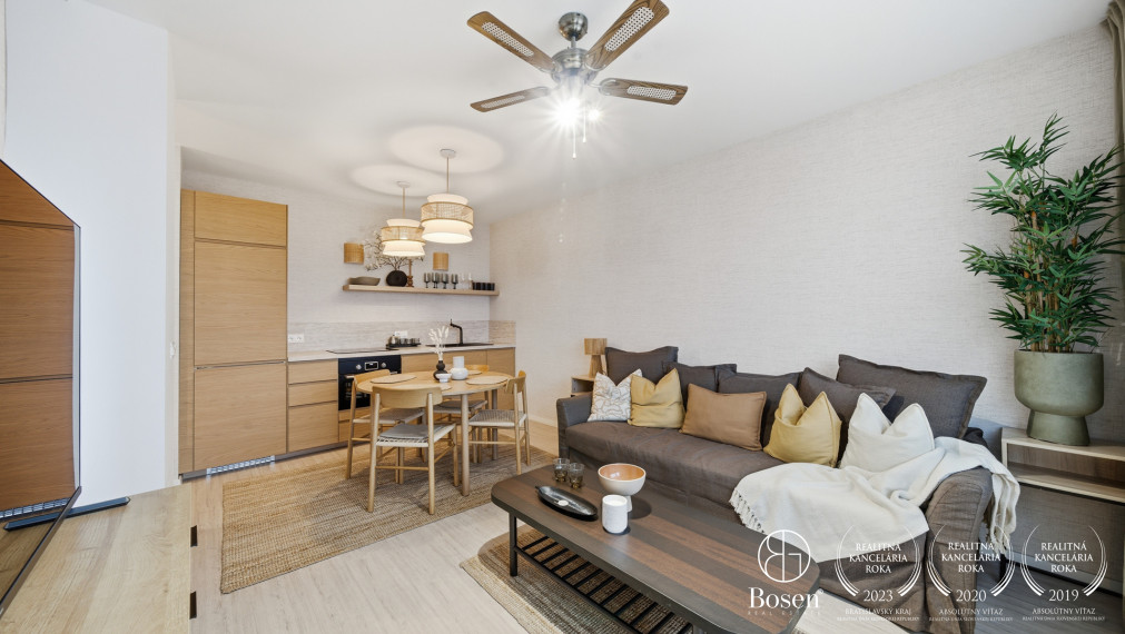 BOSEN | 2 izbový štýlový zariadený byt, Ovocné sady