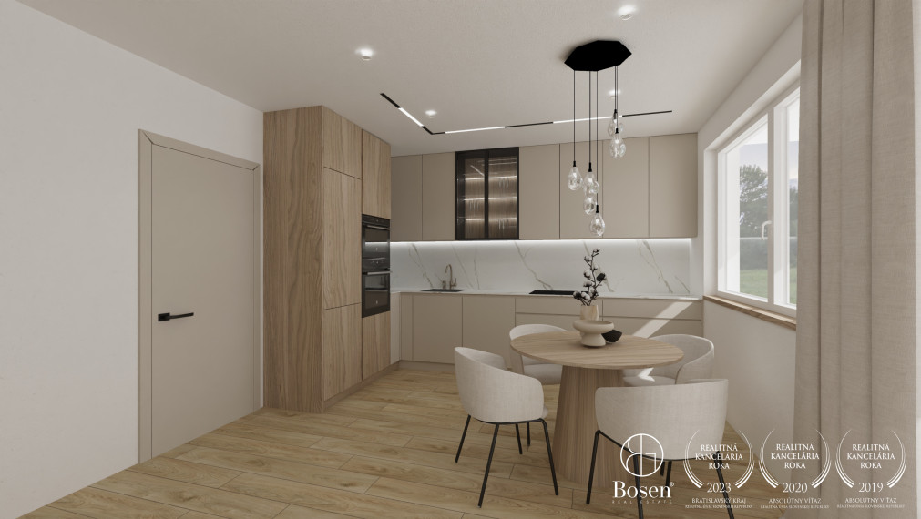 BOSEN | Novostavba 4 izbový dom s garážou, Kostolište