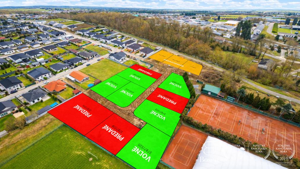 BOSEN | Stavebný pozemok pre rodinný dom, Senica, časť Sotiná - Mlyny, od 616 m2