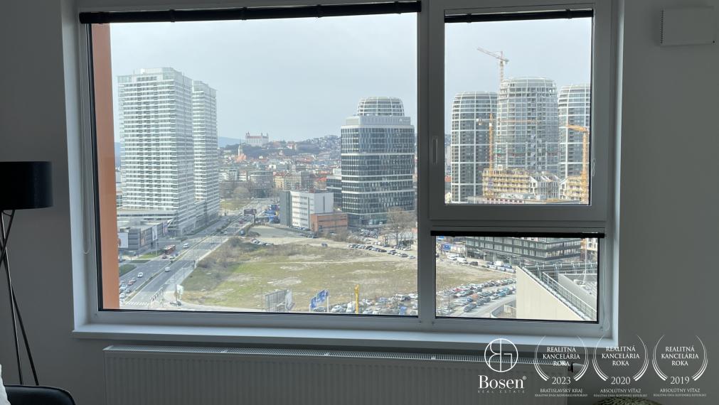 BOSEN | 2 izb.byt na 17. poschodí v projekte KLINGERKA,2 parkingy, Súkennícka, 60 m2