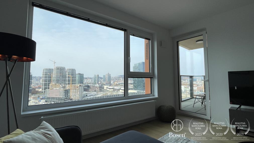 BOSEN | 2 izb.byt na 17. poschodí v projekte KLINGERKA,2 parkingy, Súkennícka, 60 m2