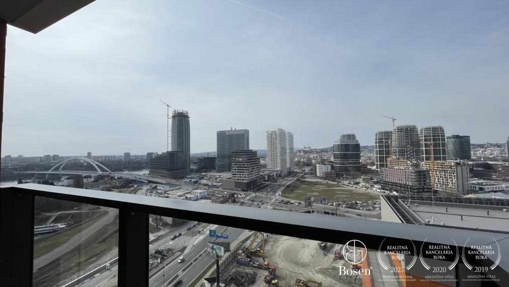 BOSEN | 2 izb.byt na 17. poschodí v projekte KLINGERKA,2 parkingy, Súkennícka, 60 m2