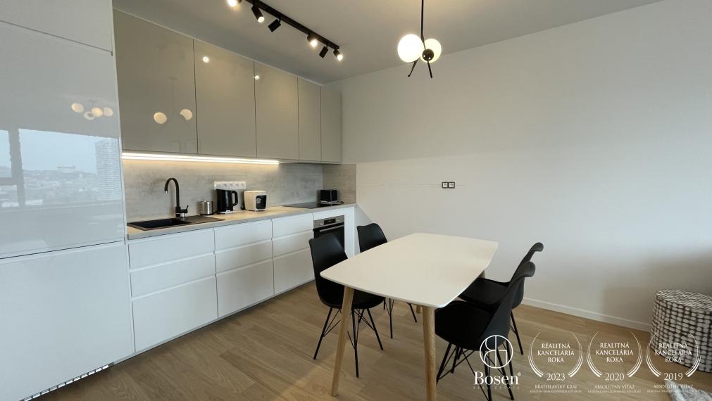 BOSEN | 2 izb.byt na 17. poschodí v projekte KLINGERKA,2 parkingy, Súkennícka, 60 m2