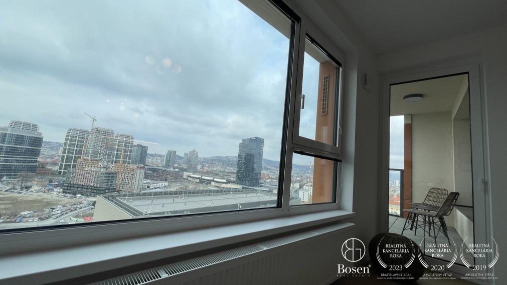 BOSEN | 2 izb.byt na 17. poschodí v projekte KLINGERKA,2 parkingy, Súkennícka, 60 m2