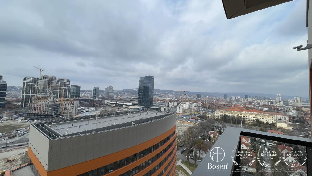 BOSEN | 2 izb.byt na 17. poschodí v projekte KLINGERKA,2 parkingy, Súkennícka, 60 m2