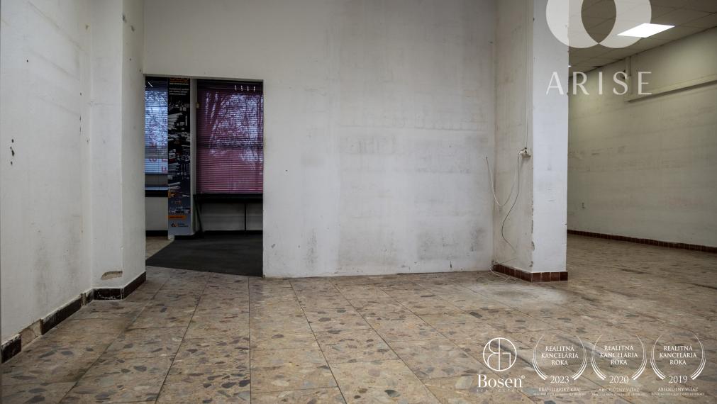 ARISE | Predaj obchodný a skladový priestor v Petržalke.