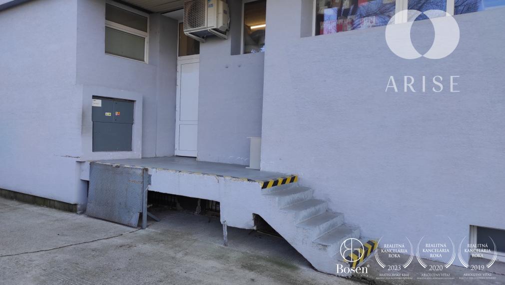 ARISE | Predaj obchodný a skladový priestor v Petržalke.