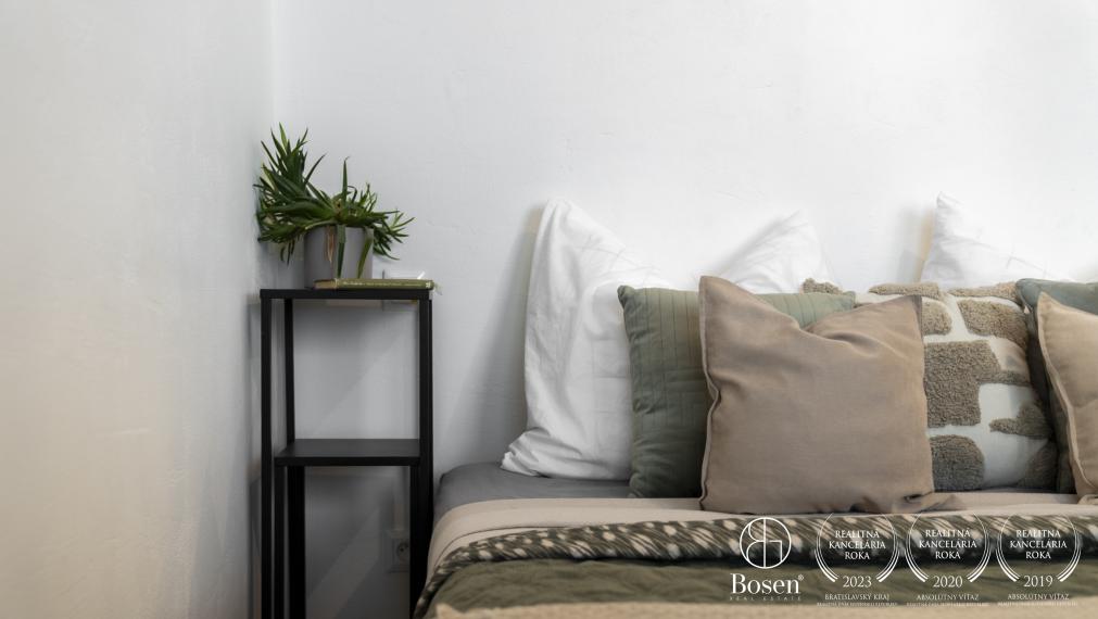 BOSEN | Urban living with tranquility – Renovated 2-bedroom apartment, Gábčíkova St., Bratislava – Karlova Ves, 60 m2