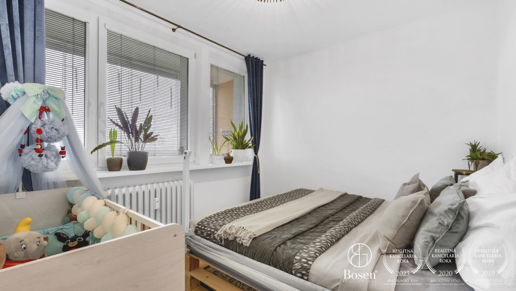 BOSEN | Urban living with tranquility – Renovated 2-bedroom apartment, Gábčíkova St., Bratislava – Karlova Ves, 60 m2