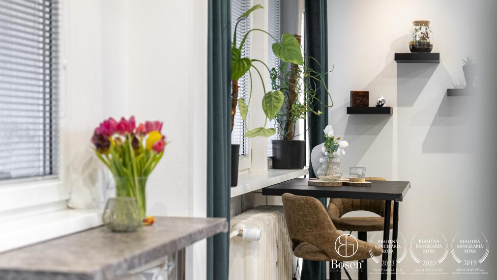 BOSEN | Urban living with tranquility – Renovated 2-bedroom apartment, Gábčíkova St., Bratislava – Karlova Ves, 60 m2