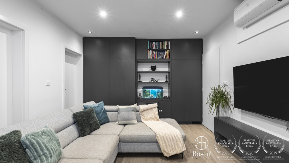 BOSEN | Urban living with tranquility – Renovated 2-bedroom apartment, Gábčíkova St., Bratislava – Karlova Ves, 60 m2