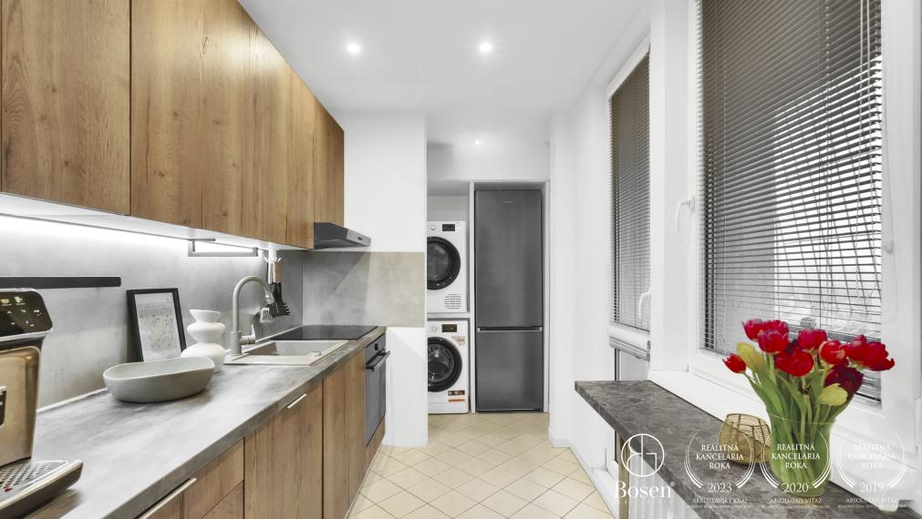 BOSEN | Urban living with tranquility – Renovated 2-bedroom apartment, Gábčíkova St., Bratislava – Karlova Ves, 60 m2