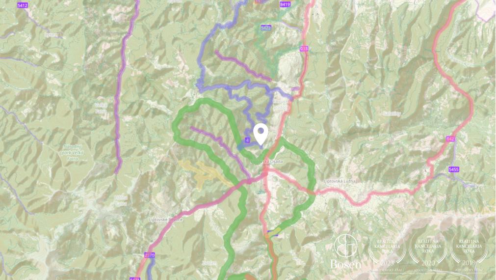 BOSEN | Rekreačná chata na Liptove pri Donovaloch, Wellness, lyžovanie a turistika na dosah