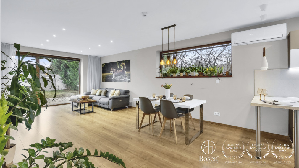 BOSEN | Rodinný bungalov s garážou na súkromnej ulici – Dubová, Miloslavov, 104 m2