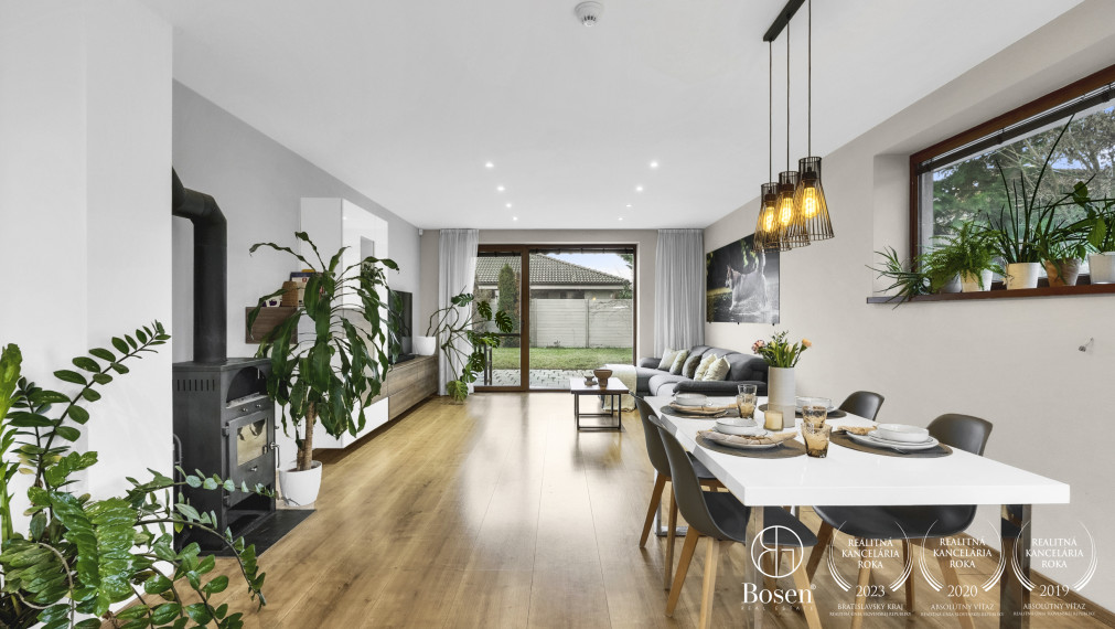 BOSEN | Rodinný bungalov s garážou na súkromnej ulici – Dubová, Miloslavov, 104 m2
