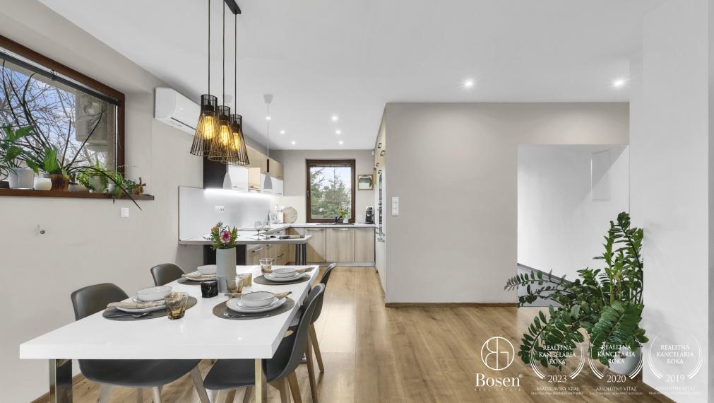 BOSEN | Rodinný bungalov s garážou na súkromnej ulici – Dubová, Miloslavov, 104 m2