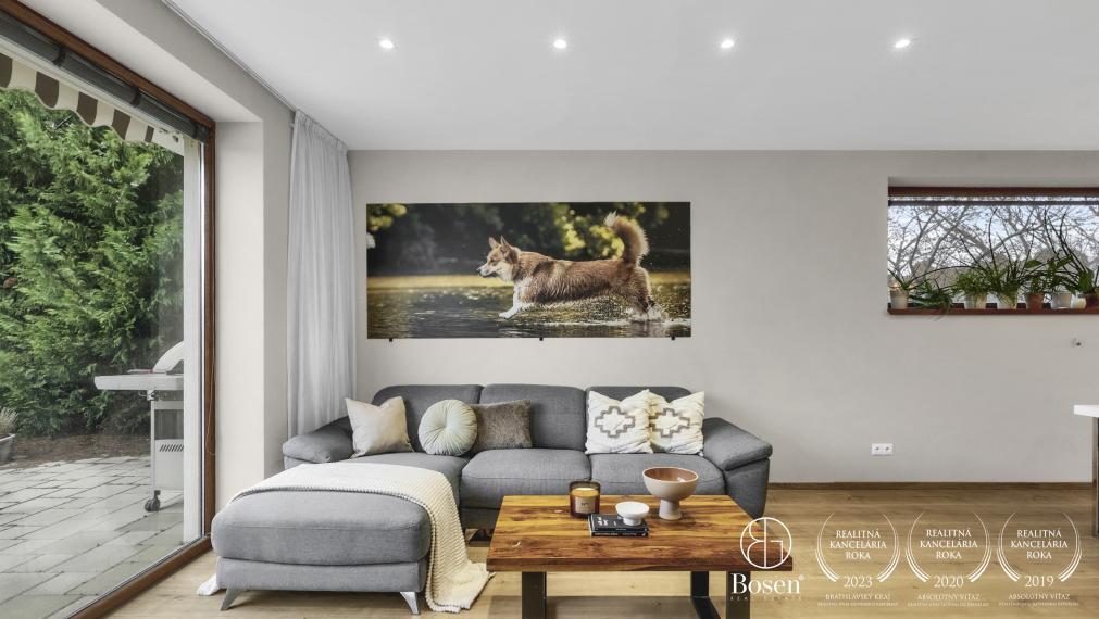 BOSEN | Rodinný bungalov s garážou na súkromnej ulici – Dubová, Miloslavov, 104 m2