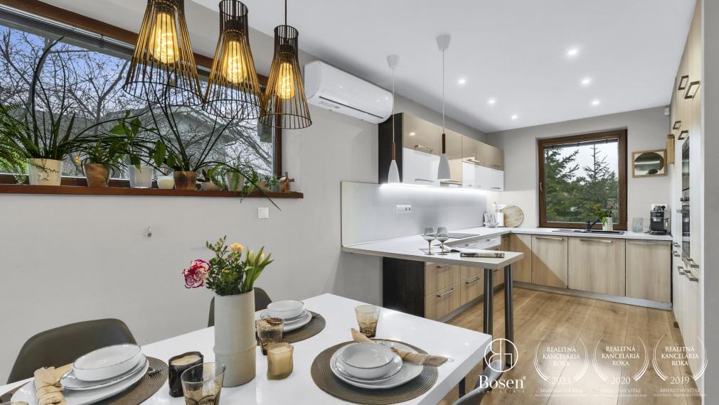 BOSEN | Rodinný bungalov s garážou na súkromnej ulici – Dubová, Miloslavov, 104 m2