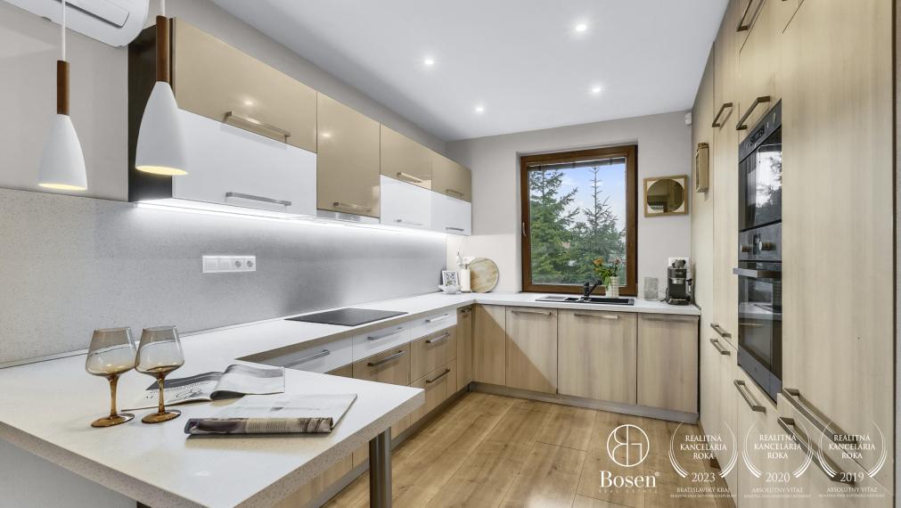 BOSEN | Rodinný bungalov s garážou na súkromnej ulici – Dubová, Miloslavov, 104 m2