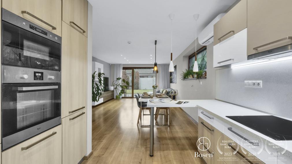 BOSEN | Rodinný bungalov s garážou na súkromnej ulici – Dubová, Miloslavov, 104 m2