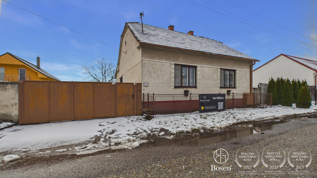 BOSEN | Na predaj rodinný dom v obci Závod