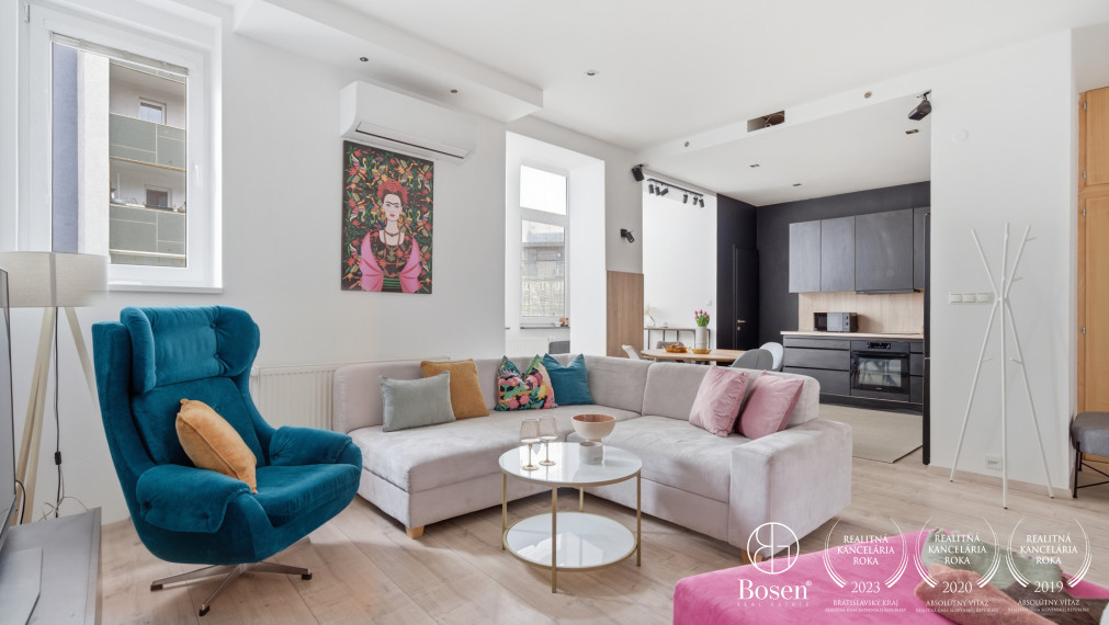 BOSEN I Prenájom priestranného 4-izbového bytu, Záhradnícka, 108 m²