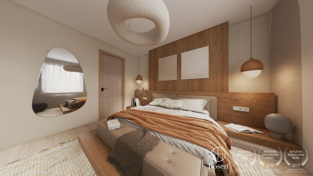 BOSEN | Priestranný 2,5 izbový byt s lodžiou, 71 m2, Ružinov, BA