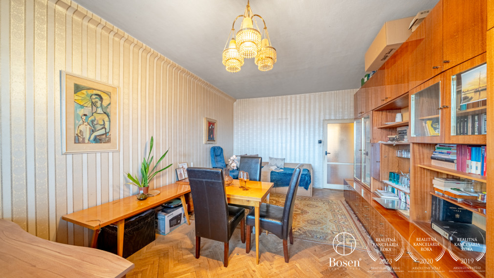 BOSEN | Priestranný 2,5 izbový byt s lodžiou, 71 m2, Ružinov, BA