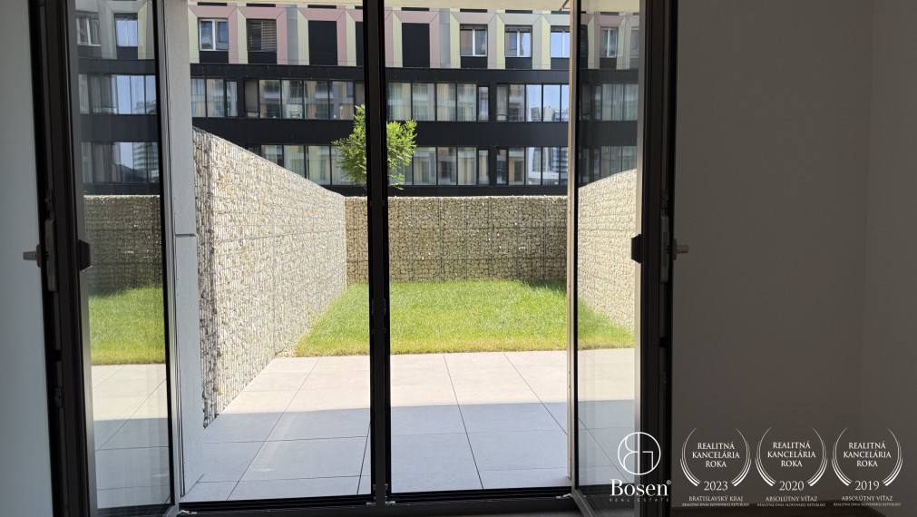 BOSEN | Výnimočný 2.izb.byt so záhradkou, nový Downtown, Staré Mesto, 110m2