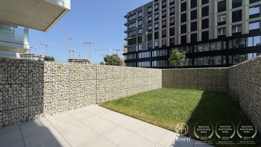 BOSEN | Výnimočný 2.izb.byt so záhradkou, nový Downtown, Staré Mesto, 110m2