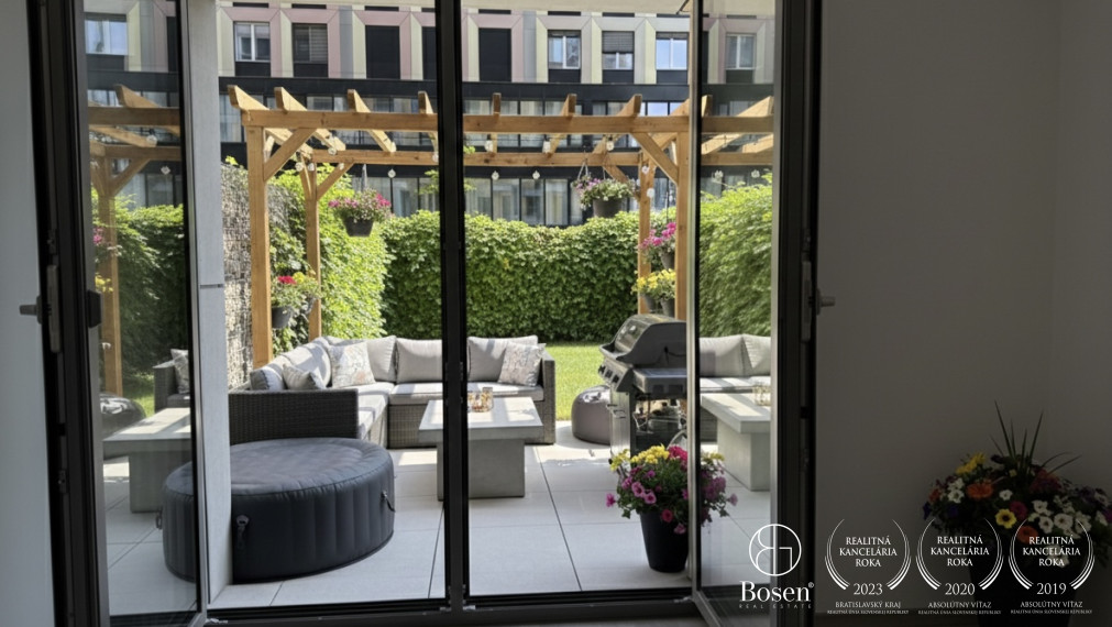 BOSEN | Výnimočný 2.izb.byt so záhradkou, nový Downtown, Staré Mesto, 110m2