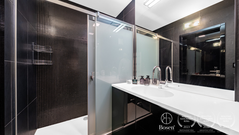 BOSEN | Dizajnový 3-izb. byt, terasa, dvojgaráž, Záhorská Bystrica, 108m2