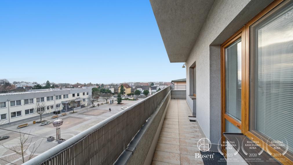 BOSEN | Dizajnový 3-izb. byt, terasa, dvojgaráž, Záhorská Bystrica, 108m2