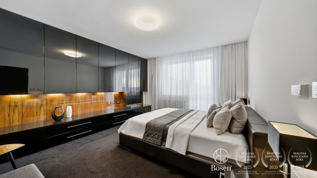 BOSEN | Dizajnový 3-izb. byt, terasa, dvojgaráž, Záhorská Bystrica, 108m2