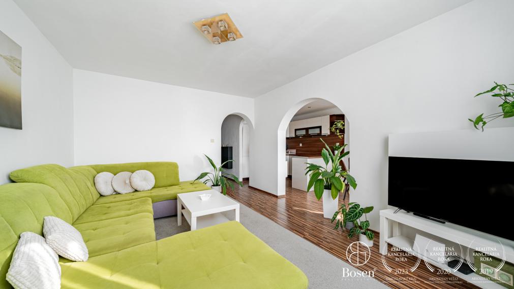 ARISE | Na prenájom svetlý 3-izbový byt s loggiou, Modra