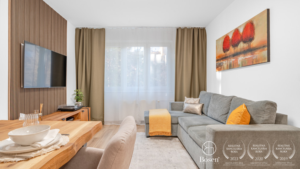 BOSEN | Moderný 3-izbový byt s lodžiou, Mierová ul. BA